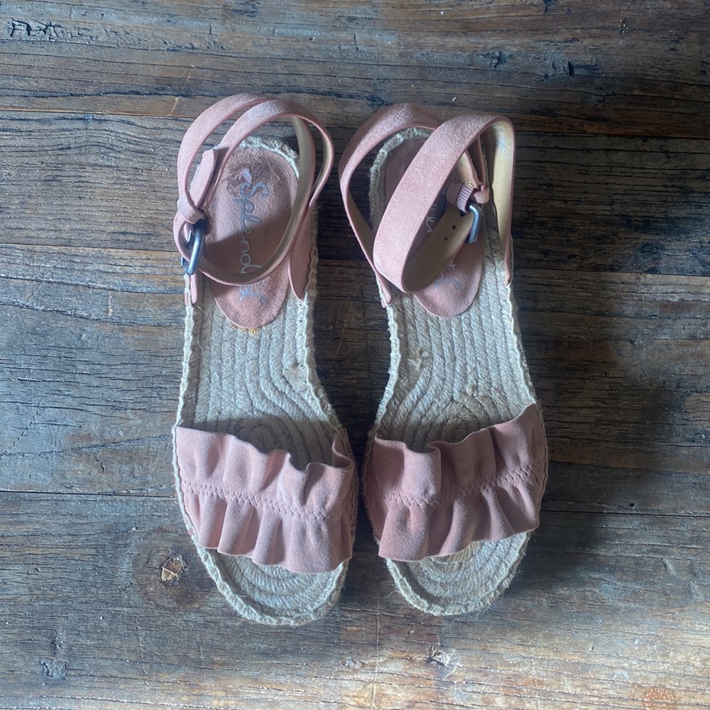 Splendid Suede Espadrille Sandals_6